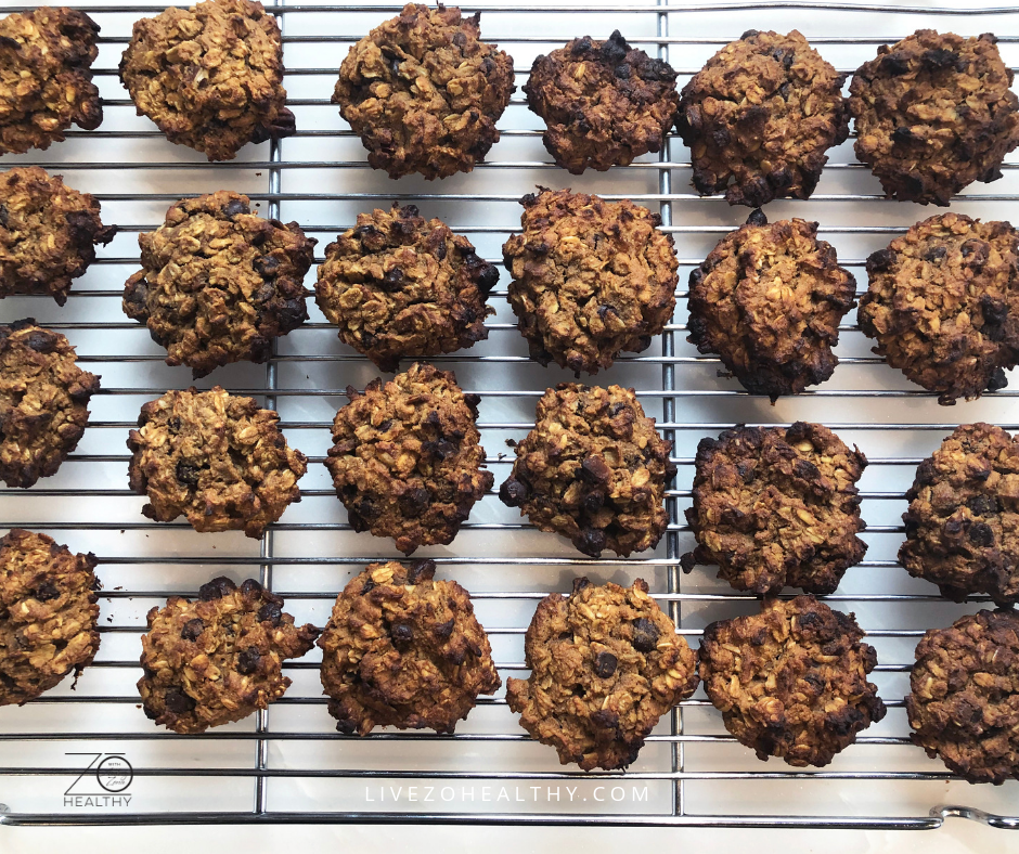 NJ Personal Wellness Coach Audrey Zona Recipe Sweet Potato Chocolate Chip Cookie