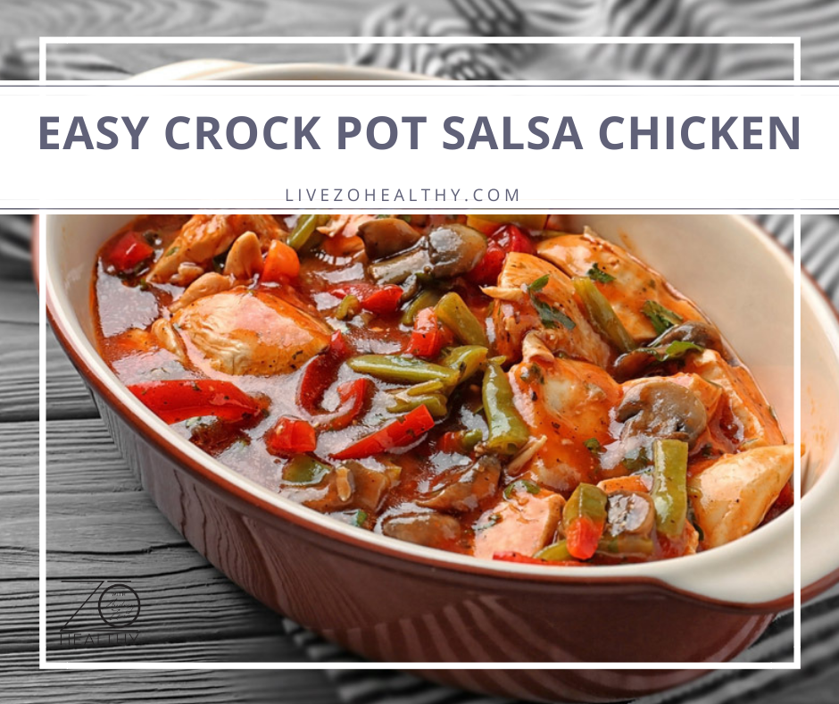 Easy Crock Pot Salsa Chicken · Audrey Zona | Integrative Health Coach